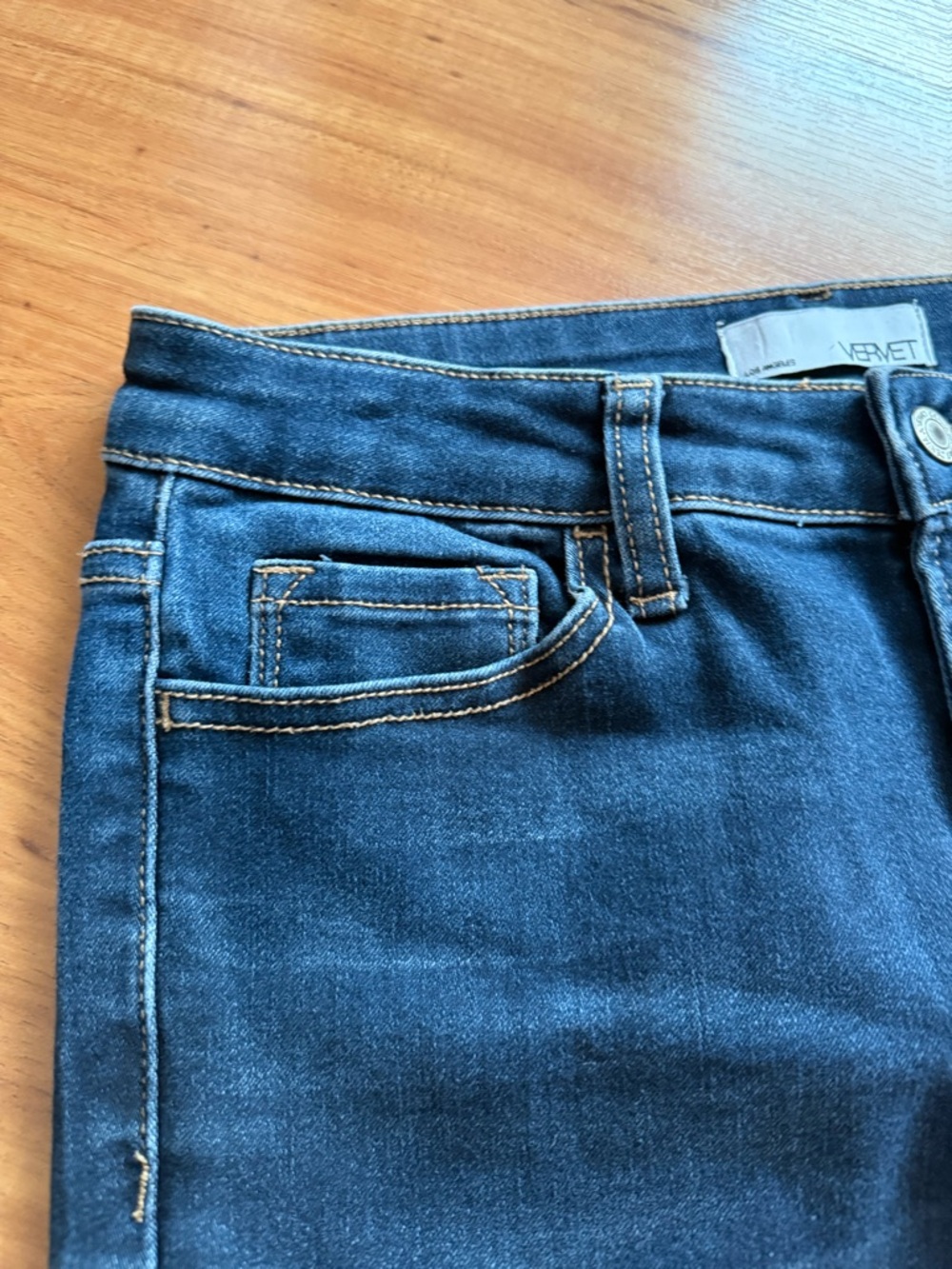 Vervet Dark Wash Slim Stretch Jeans size 28 - Picture 5 of 11
